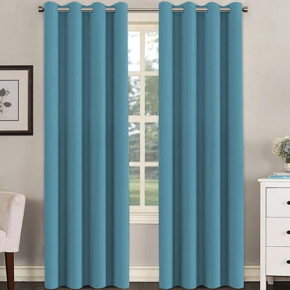 H.VERSAILTEX Premium Blackout Thermal Insulated Room Darkening Curtains by HVERSAILTEX