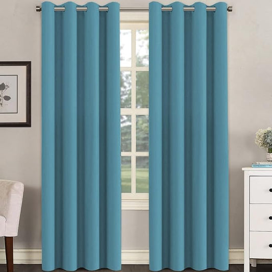 H.VERSAILTEX Premium Blackout Thermal Insulated Room Darkening Curtains by HVERSAILTEX