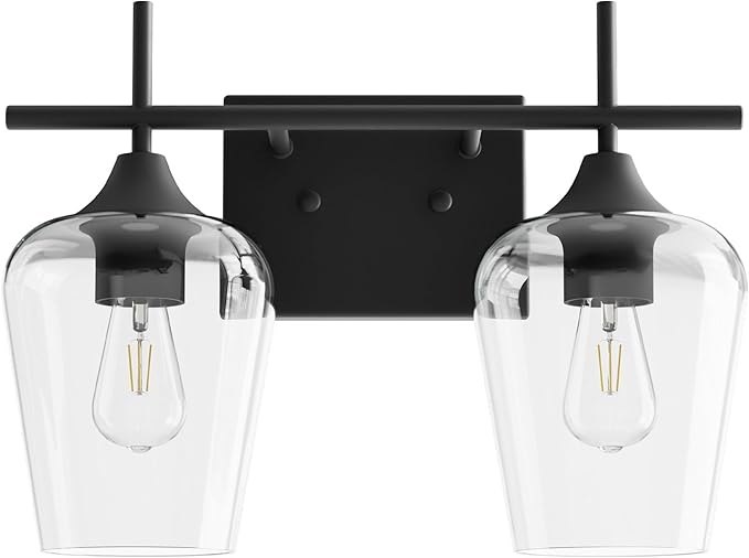 VONLUCE Bathroom Vanity Light, 2 Light Bathroom Light Fixture Over Mirror by Vonluce