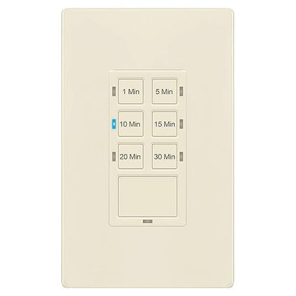 TG 30-Minute Countdown Timer Switch, 1-5-10-15-20-30 Min, by TG