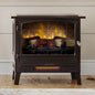 Country Living Infrared Freestanding Electric Fireplace Stove Heater in Bronze by CountryLivingHearth