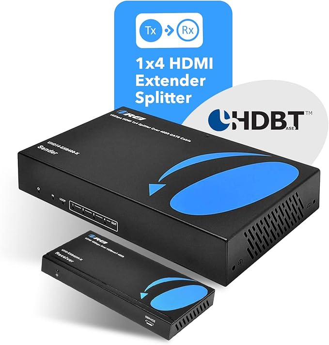 OREI 1x4 HDMI Extender Splitter HDBaseT 4K, HDR - Image 5