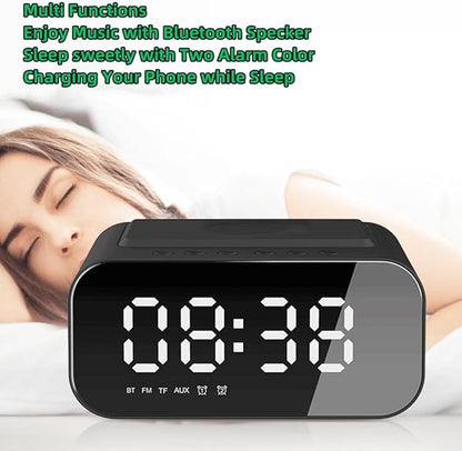 IHAO 7in1 Multifunctional Digital Alarm Clock - Image 8