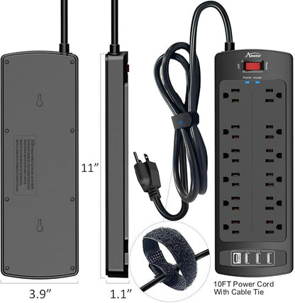 Power Strip Surge Protector - Image 7