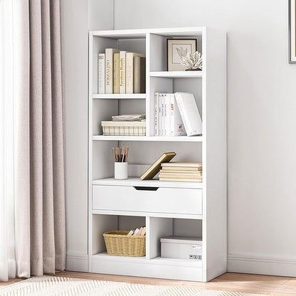 IOTXY Wooden Open Shelf Bookcase - Image 2