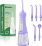 WellLeo Water Flosser for Teeth, Portable Oral Irrigator Rechargeable Water by Wellleo