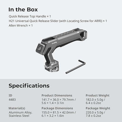 SmallRig Quick Release Top Handle - Image 8
