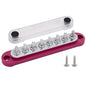 8 x M5 Studs Power Distribution Block Bus Bar 12V, Ampper 5.9" HD 120A Marine by Ampper