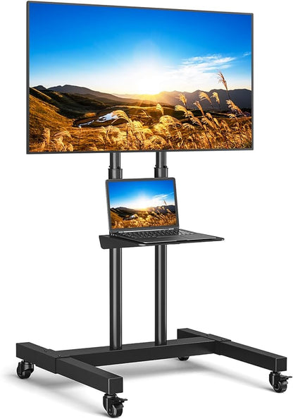 Rfiver Mobile TV Cart Rolling TV Stand by Rfiver