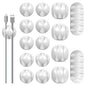 16Pack White Desk Cable Management, Adjustable Cord Organizer Cable Clips by Unknown