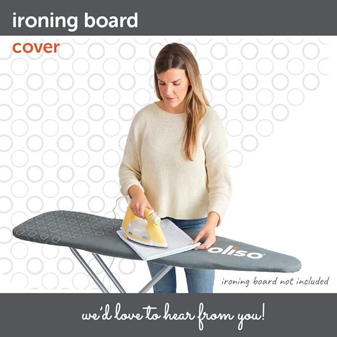 oliso Ironing Board Cover – 100% Cotton - Image 7