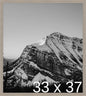 Frame It Easy 33 x 37 Rustic Gray Wood Frame by FrameItEasy