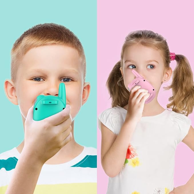 Qniglo Walkie Talkies for Kids Rechargeable 2 Pack, Wrist Watch Walkie Talkies - Image 3