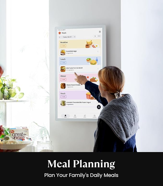 Cozyla Digital Calendar+ 2: 24 inch Wall Planner Touch Screen Chore Chart - Image 8