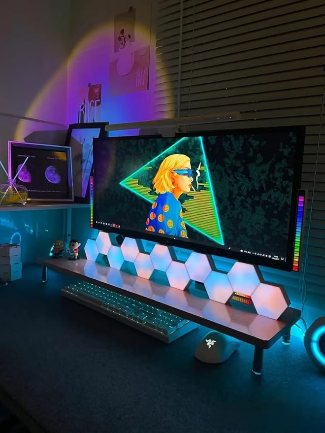 Vcwtty Hexagon Lights, Smart LED Wall Lights - Image 2