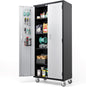 VINGLI 72'' Tall Garage Storage Cabinet, Metal Storage Cabinet by VINGLI