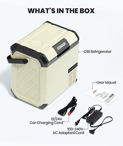 EENOUR D18 12 Volt Car Refrigerator, Portable Freezer - Image 8