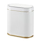 Bathroom Trash Can with Lid Automatic 2 Gallon Motion Sensor Garbage Bin by SYNCVIBE