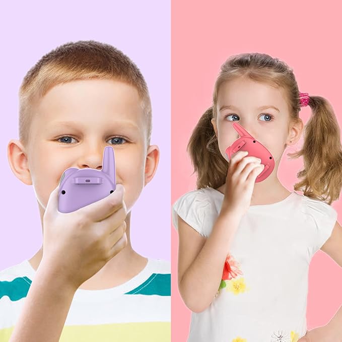 Qniglo Walkie Talkies for Kids Rechargeable, 3-14 Year Old Girls, Boys Gifts - Image 4