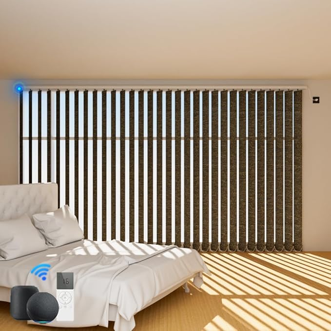 Blindify Motorized Vertical Blinds Compatible by BlindifyOffical