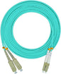 Jeirdus 100 Meters 328ft LC to SC Duplex 50/125 10G OM3 Multi-Mode Fiber Optic by Jeirdus