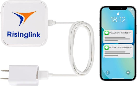 Power Failure Alarm, Power Failure Detector, by Risinglink