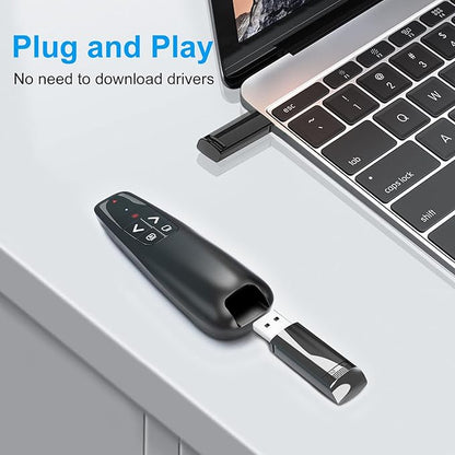 Presentation Clickers for PowerPoint, Clicker for Laptop Presentations Remote - Image 3