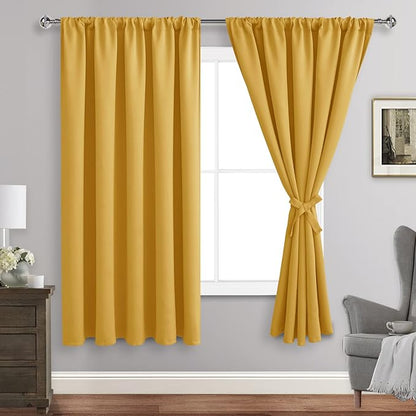 JIUZHEN Blackout Curtains for Bedroom by JIUZHEN