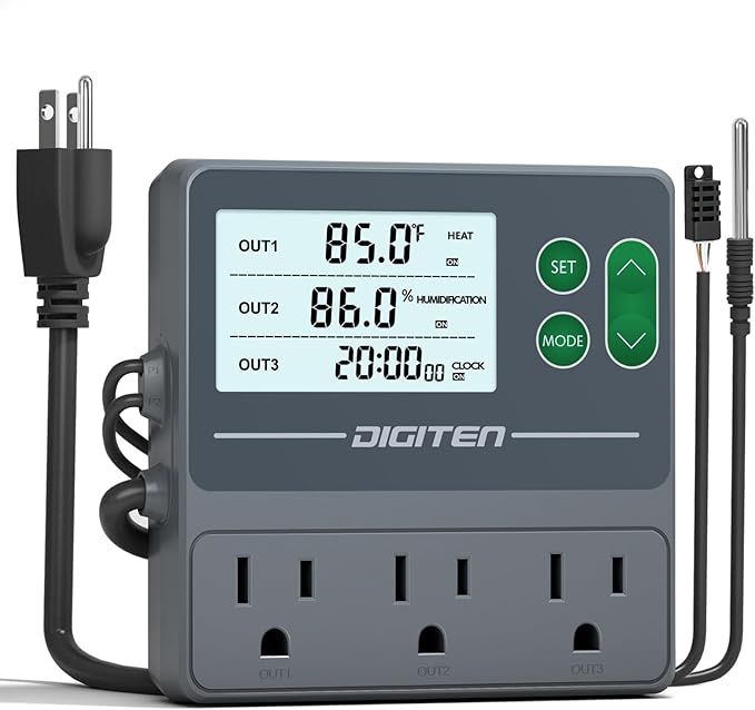 DIGITEN Temperature and Humidity Controller by DIGITEN