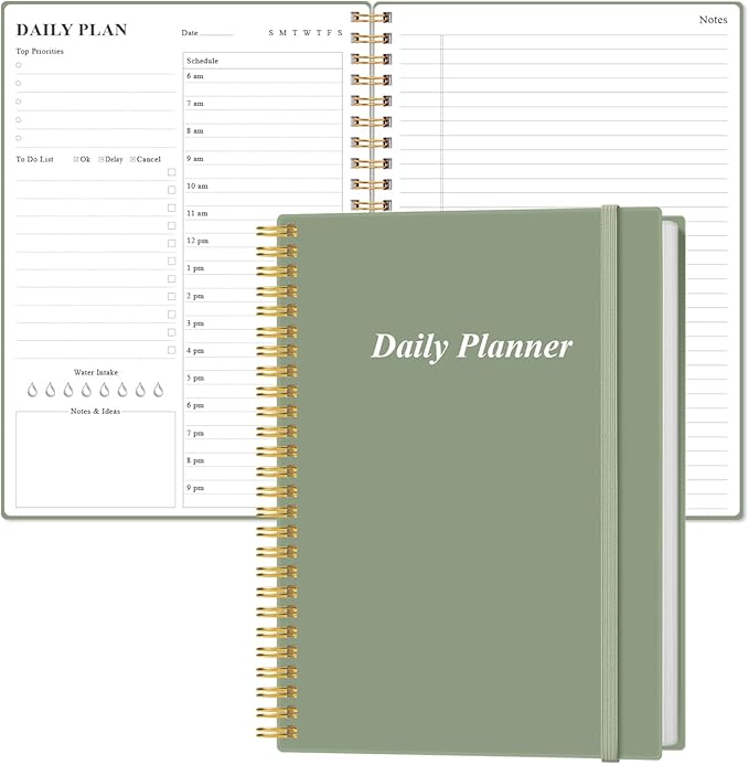 Daily Planner Undated by Heveboik
