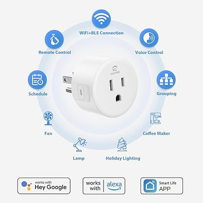 EIGHTREE Smart Plug, WiFi Outlet Works - Image 2