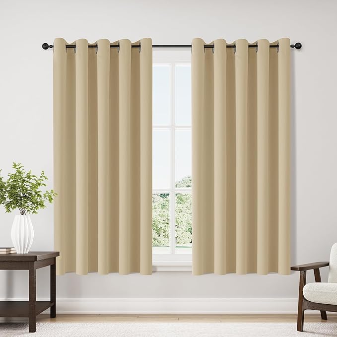 ChrisDowa Blackout Curtains 70 inches Wide by ChrisDowa
