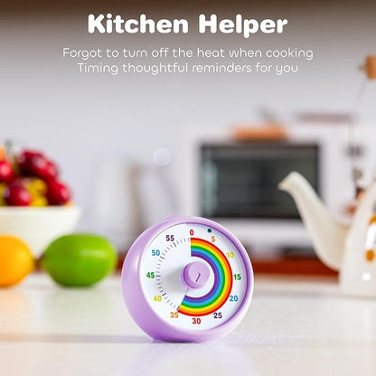 Visual Timer for Kids, 60-Minute Countdown for Classroom Office Kitchen - Image 6