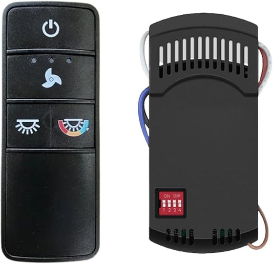 A25-TX028C Universal 3-Speed Ceiling Fan Remote Control Kit Replacement by UBORSYCEILINGFANREMOTES