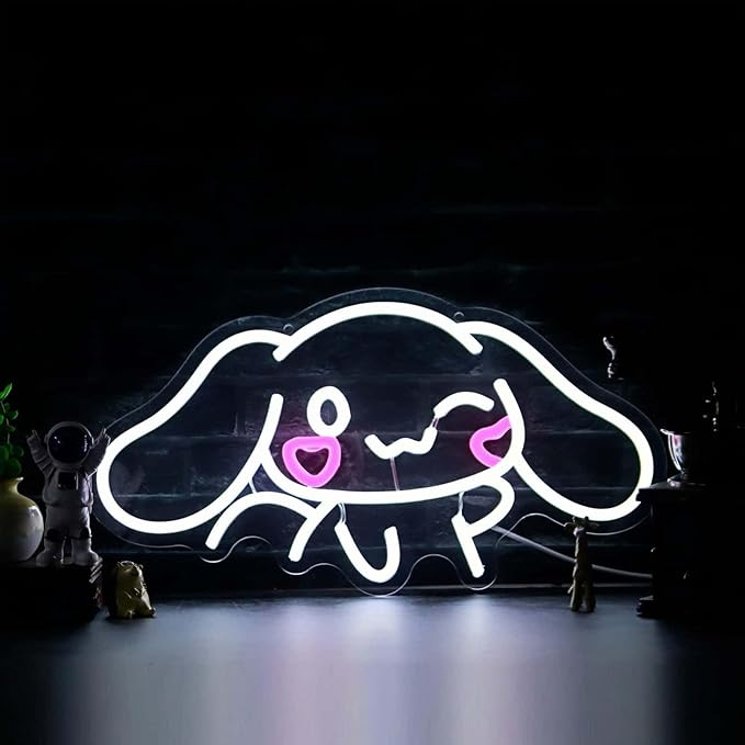 THIIXDAI Cinnamoroll Neon Sign for Room Decor, USB Powered LED Lights - Image 4