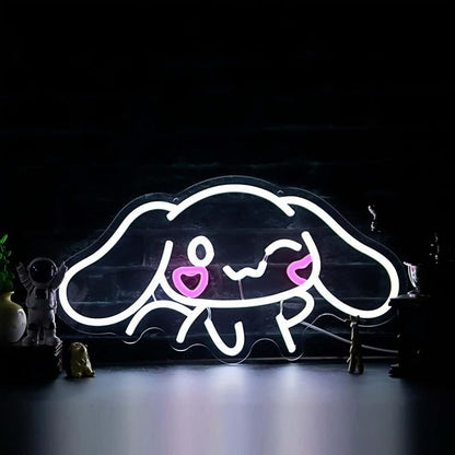 THIIXDAI Cinnamoroll Neon Sign for Room Decor, USB Powered LED Lights - Image 4