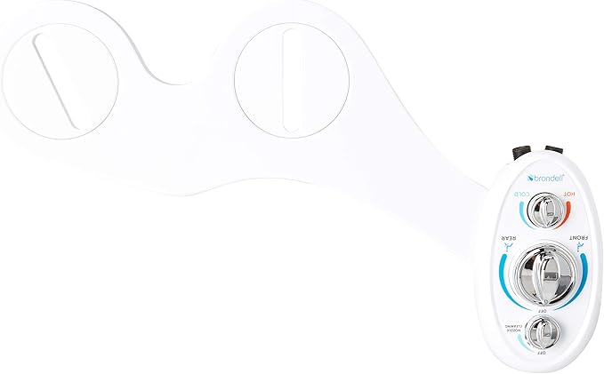 Brondell Bidet Left Hand Bidet Attachment SouthSpa Dual Temperature and Dual - Image 2