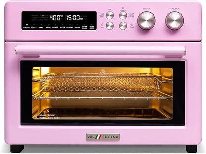 VAL CUCINA Retro Style Infrared Heating Air Fryer Toaster Oven, Extra Large by VALCUCINA