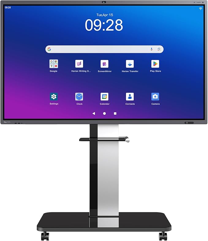 75" Smart Board, 4k Interactive Flat Panel by HORION