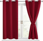 Hiasan Short Blackout Curtains for Bedroom by Hiasan