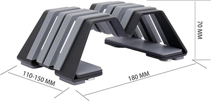 Adjustable Dual Vertical Laptop Stand - Image 5