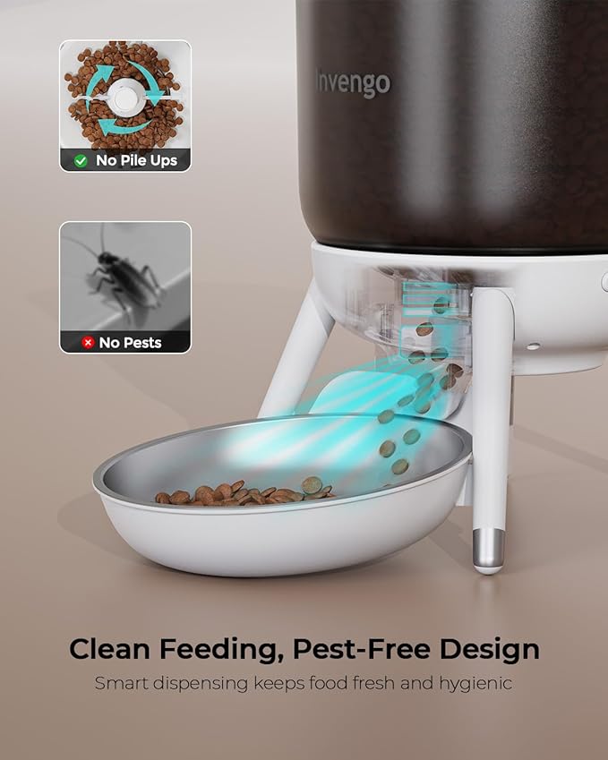 Automatic Cat Feeder, 3L Timed Pet Feeder - Image 4