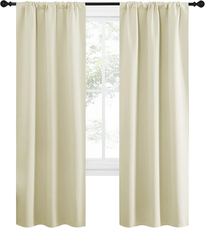 NICETOWN Blackout Curtains for Living Curtains, Window Treatment Thermal - Image 2
