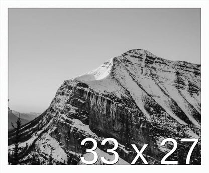 Frame It Easy 33 x 27 White Wood Frame by FrameItEasy