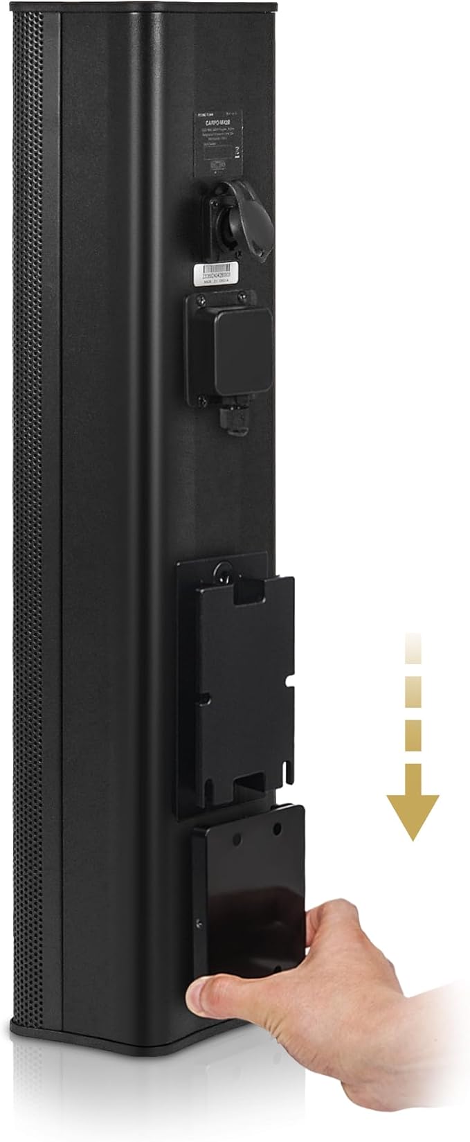 Sound Town Weatherproof Compact Aluminum Line Array Column Speaker - Image 5