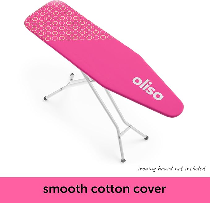 Oliso Ironing Board Cover, Durable 100% Cotton Lined - Image 7