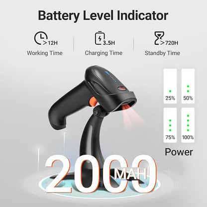 Tera Barcode Scanner Wireless 1D 2D QR - Image 2