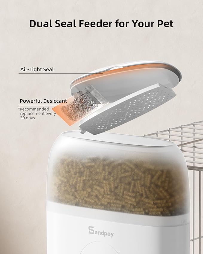 Hanging Automatic Rabbit Feeder - Image 8