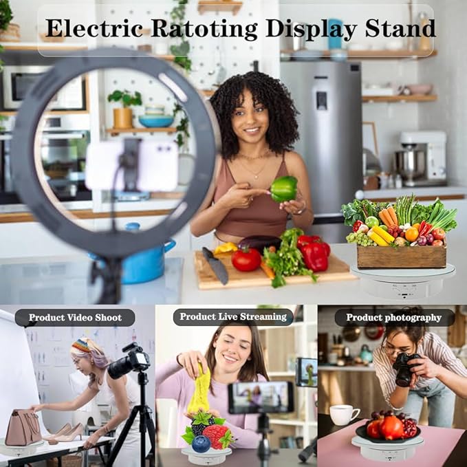 JAYEGT 3 in 1 Rotating Display Stand - Image 4