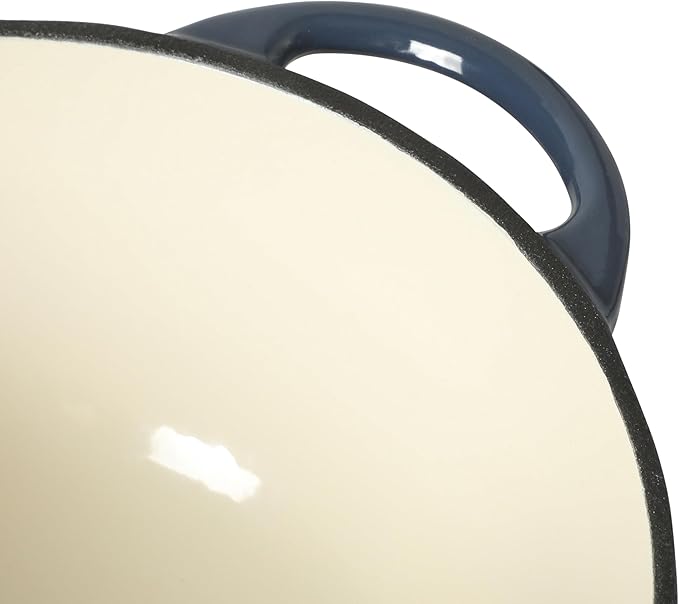 Gibson Home Addlestone 2.65 Qt Enameled Cast Iron Dutch Oven Pot - Image 5